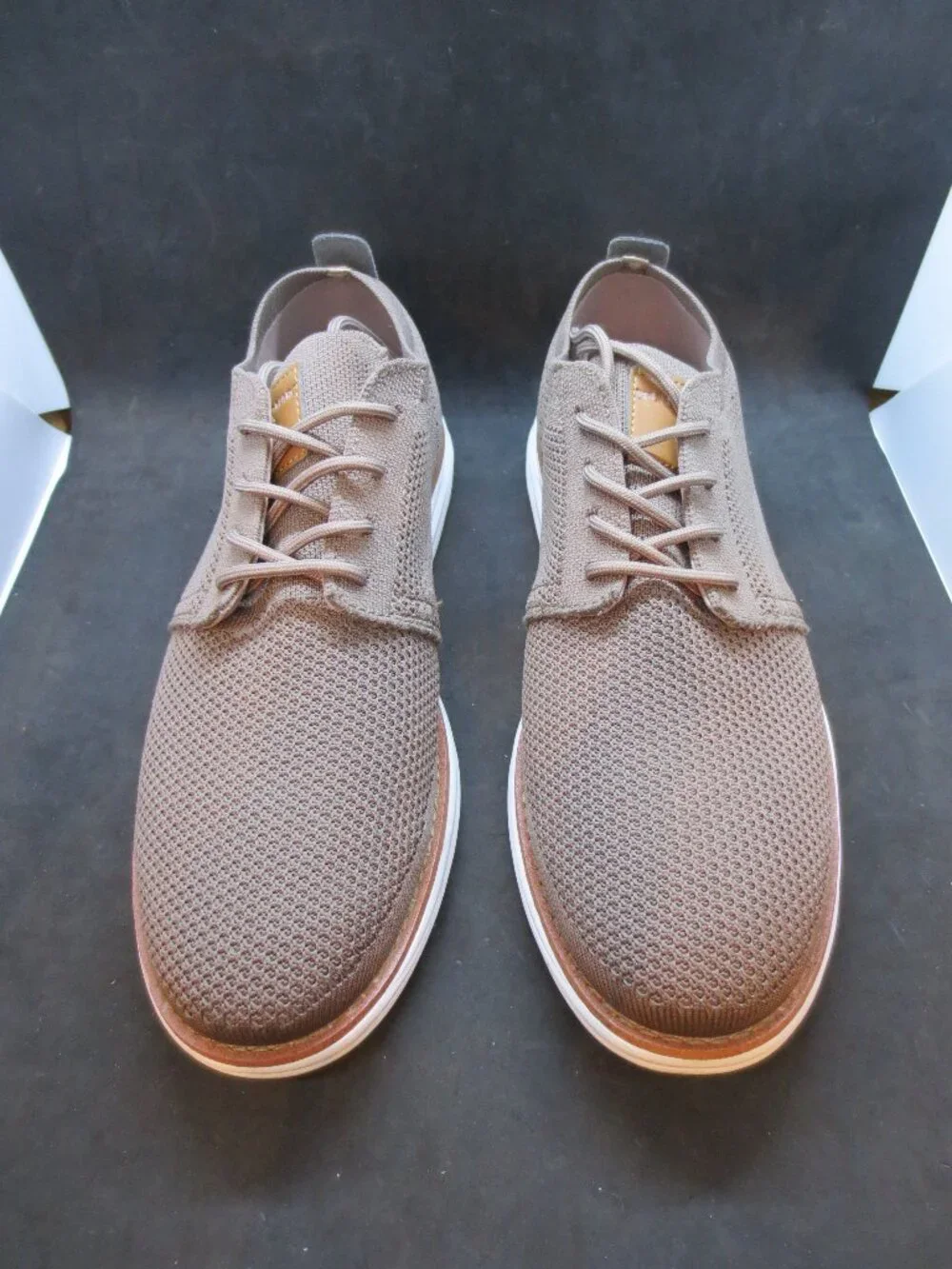 Bruno Marc Men's 10.5 Knitflex Breeze Mesh Sneakers / Shoes Oxfords Brown - New